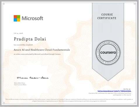 Preview of Azure AI and Healthcare Cloud Fundamentals